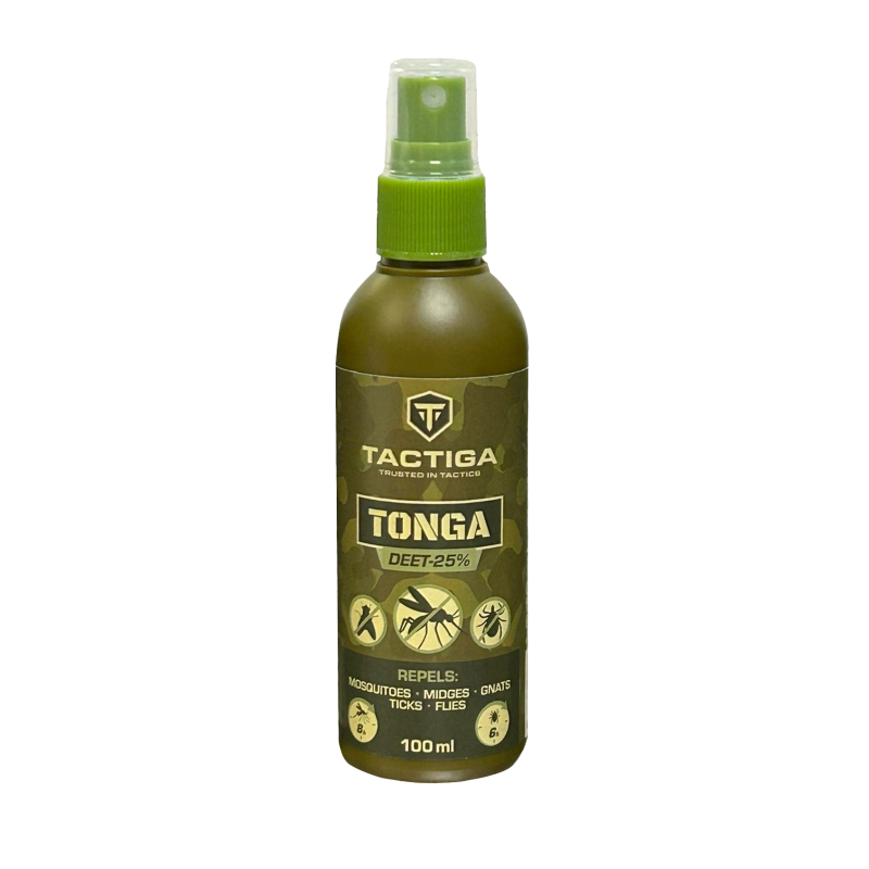 Tonga Insect Repellent Spray – 100ml (DEET 25%)