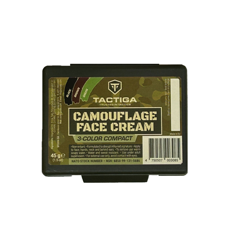 Camouflage Face Cream – 3-Color Compact  45g
